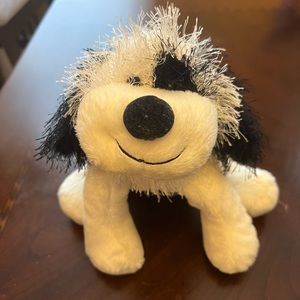 Ganz Webkinz B&W Cheeky Dog HM192 Plush Stuffed Animal